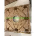 Free Fumigation High Pressure Compressed Moulding Wooden Pallet